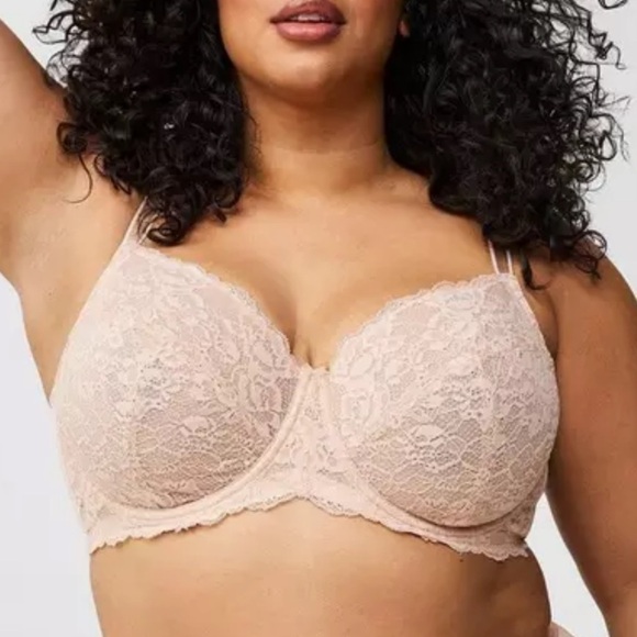 Torrid Curve Women’s Bra 42H full coverage lace - Picture 2 of 10